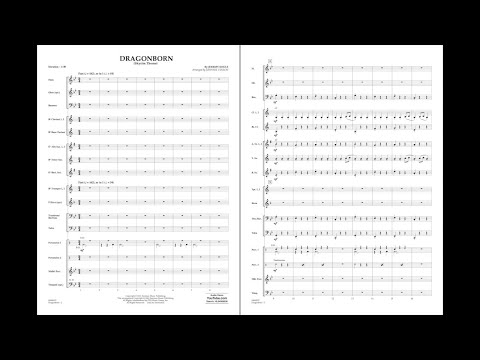 Dragonborn (Skyrim Theme) by Jeremy Soule/arranged by Johnnie Vinson