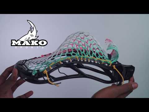 Maverik Tactik 2.0 Lacrosse Head Stringing Tutorial