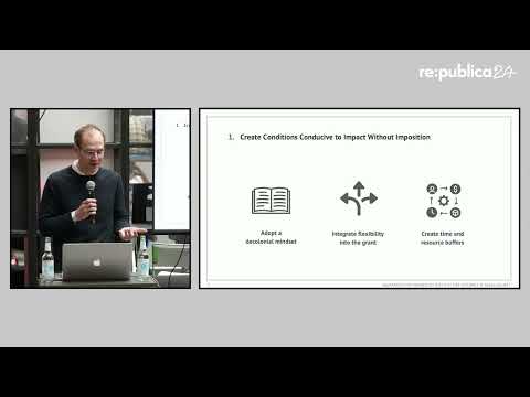 Video Thumbnail: re:publica 2024: How can academics from the Global North have an impact without imposing...