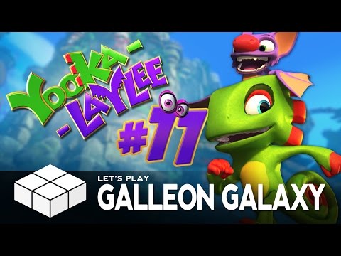 Let's Play... Yooka-Laylee Co-Op #11 - Galleon Galaxy | PC Gameplay
