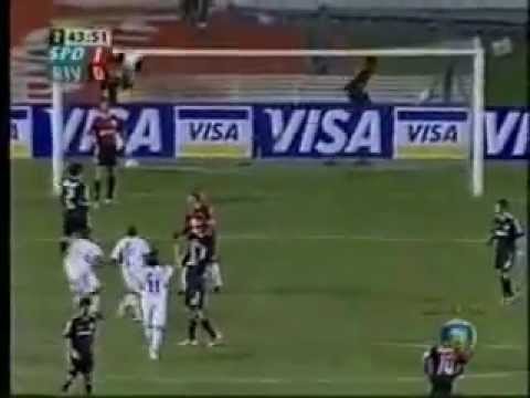 SPFC 2 x 0 River Plate - Morumbi - Semi Libertadores 2005.avi