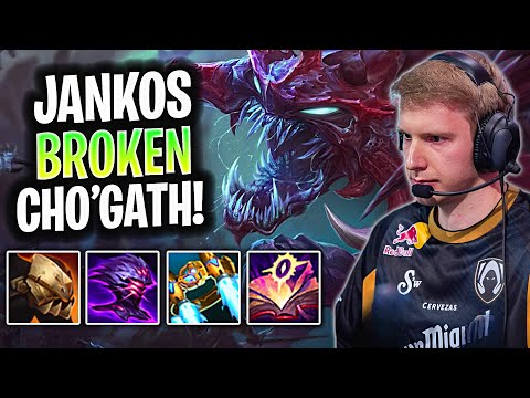 JANKOS CHO'GATH JUNGLE vs REK'SAI [BROKEN] | Jankos Cho'Gath JUNGLE Guide Patch 26.3