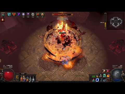 POE 3.4 crit molten strike jugg Ahuatotli