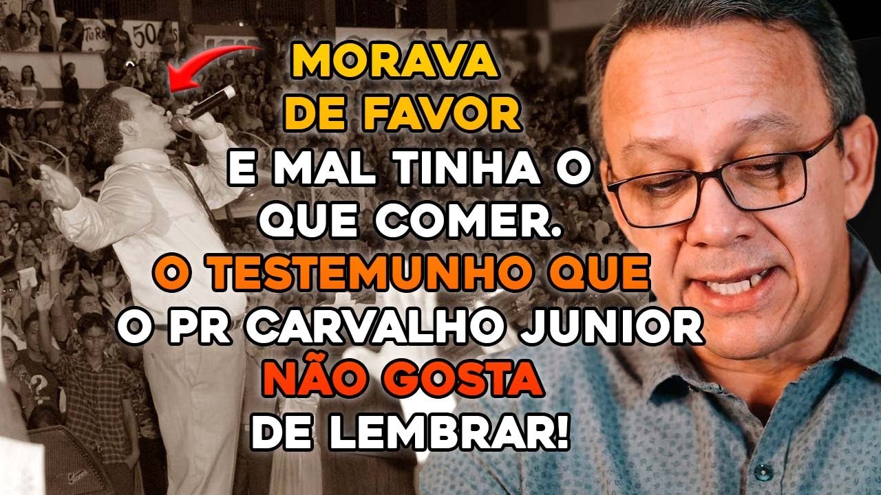 DA HUMILHAÇÃO PARA O PÚLPITO DO GIDEÕES! - O TESTEMUNHO POUCO CONHECIDO DO PR CARVALHO JUNIOR!