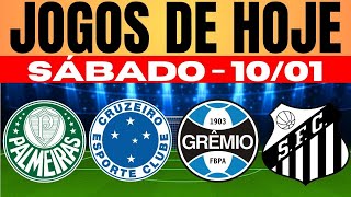 💥IMPERDÍVEL!!! COMEÇARAM OS CAMPEONATOS ESTADUAIS NOS JOGOS DE HOJE SÁBADO 10/01/2026