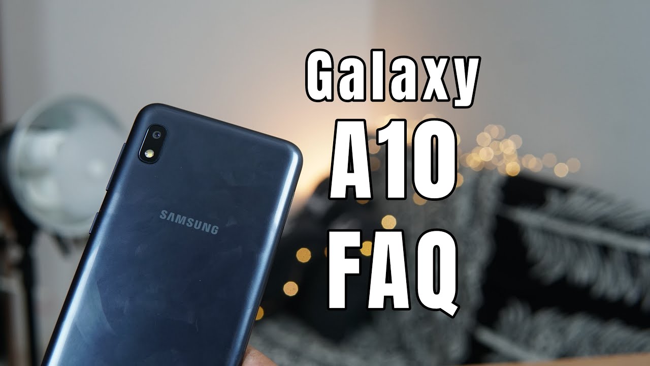 Samsung Galaxy A10 FAQ - Sensors, Dual 4G, Notification LED, Camera, USB OTG - Things to know