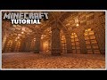 Minecraft Underground Storage Room Tutorial [How to Build]