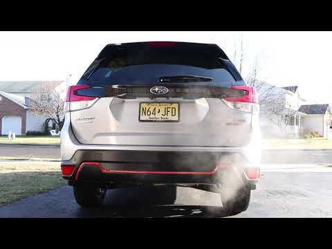 2020 Subaru Forester Sport  Exhaust VS Nameless Performance Exhaust