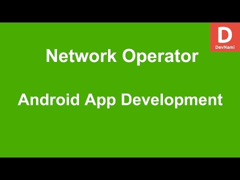 Android Get Mobile Operator Details