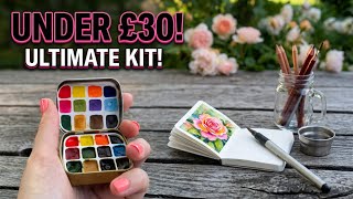 Budget Travel Art Kit I Everything You Need Under £30