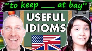 🍎 “to keep __ at bay” ~ Useful Idioms ~ Advanced English lesson