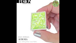 Fusion třpytky v krému UV Aurora