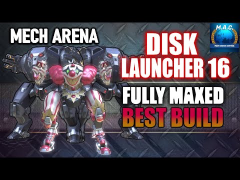 DISC LAUNCHER 16 - 6 Starred Test Panther, Guardian & Juggernaut [Maxed]