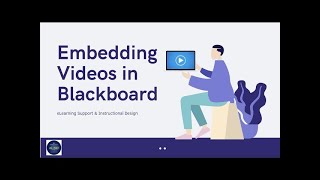 Embedding Videos in Blackboard