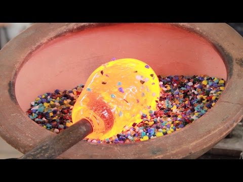 The Amazing Birth of a Hand Blown Glass Pitcher