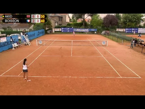 AKID Sara (MAR) VS BOISSON Elsa (FRA) - Court 12