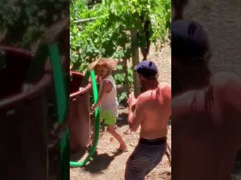 First Agua #sneakpeak #creating #freedomville #offgrid #glamping #shorts