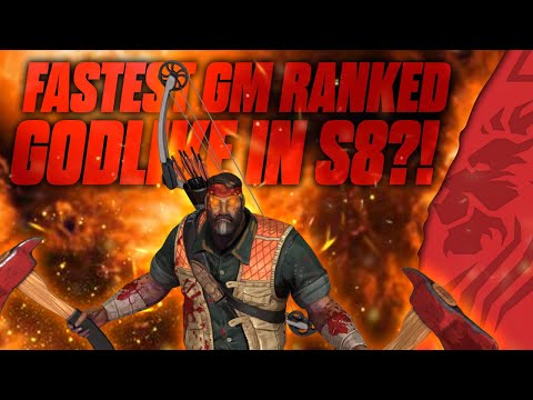 FASTEST GRANDMASTERS RANKED GODLIKE IN SEASON 8?! SMITE ULLR JUNGLE