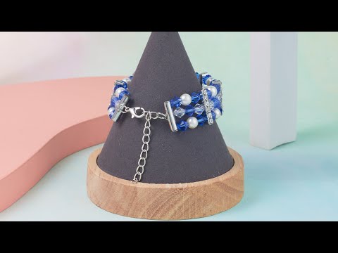 How to Use Slide End Tubes to Make a Multi-strand Bracelet | Kissitty Jewelry