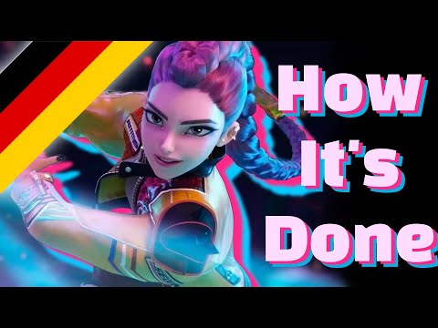 HUNTRIX – How It’s Done ♫【K-POP Demon Hunters】 [German Cover]