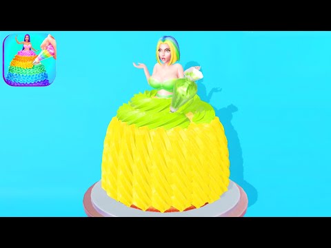 ICING ON THE DRESS 💕👸👗 Gameplay All Levels Walkthrough iOS, Android New Game Update Max Level P1AA