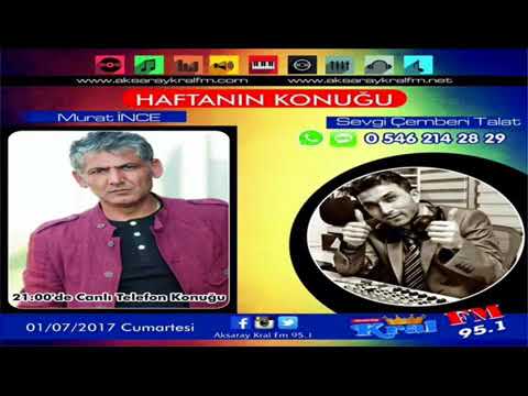 Duygu Adamı Murat İNCE AKSARAY KRAL FM DE SEVGİ ÇEMBERİ TALAT'IN KONUĞU OLDU...