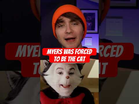 Mike Myers WAS FORCED To Be The Cat in The Hat #mikemyers #thecatinthehat #moviefacts #snl