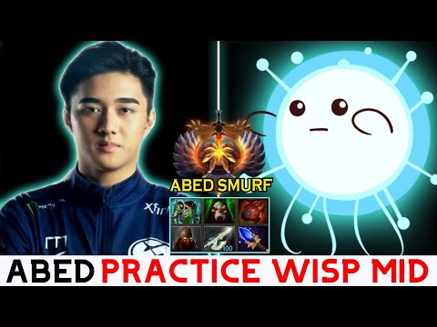 11KMMR ABED PRACTICING IO (WISP) MID VS PSG.LGD.NothingToSay And Forev. | DOTA 2 MICRO