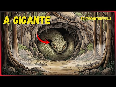 A Serpente da Toca do Índio — O Mistério Ancestral que Assombra Tocantinópolis
