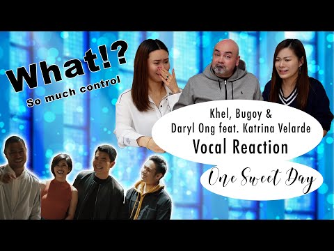 Khel, Bugoy and Daryl Ong feat. Katrina Velarde One Sweet Day - Vocal Coach Reacts