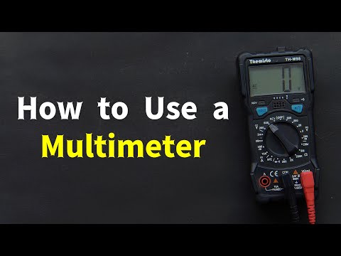 How to use a Digital Multimeter @TheElectricalGuy