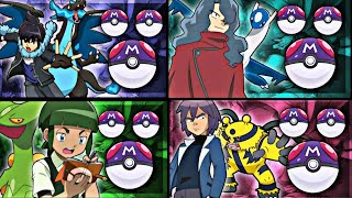 Top 3 Pokemons Of Every Rival Of Ash From Each Region||Tobias Team Revealed||Explained||In Hindi