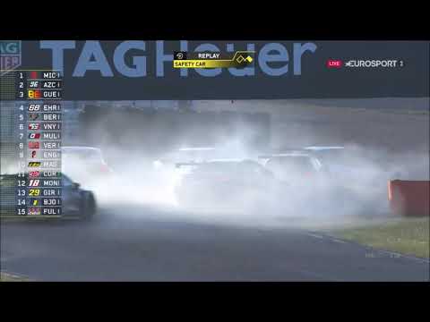 WTCR Czech Republic 2021 Race 2 Start Chaos