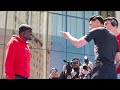 RYAN GARCIA AND EMMANUEL TAGOE ALMOST THROW DOWN! GET INTO ALTERCATION & HAVE TO BE SEPARATED!