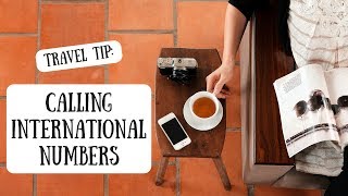 Calling International Numbers | How to Dial Abroad