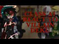 CLASS A1 REACT TO Villain Deku BNHA My Hero Academia GCRV Xxiiann