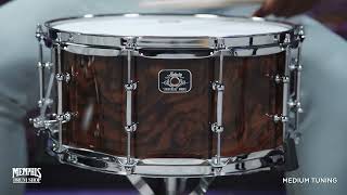 Video thumbnail for Ludwig 14x6.5 Universal Walnut Snare Drum (LU6514WA) by Memphis Drum Shop