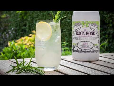 Elderflower & Herb Gin Fizz Cocktail