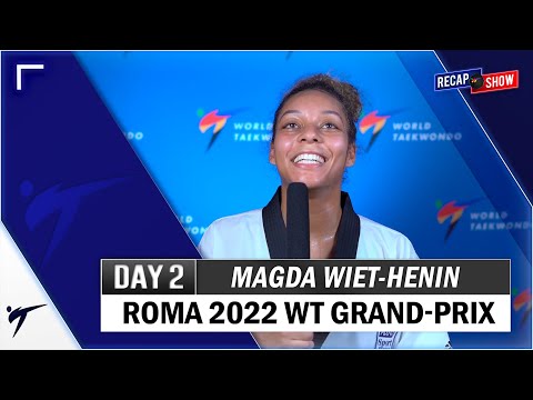 MAGDA WIET-HENIN POST FIGHTS INTERVIEW - ROMA 2022 WT GRAND PRIX