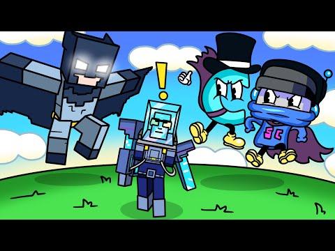 We Beat Up Mr Freeze and Lose Our Minds in Minecraft Batman!