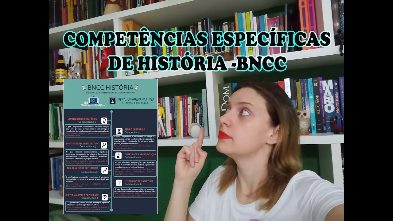 COMPETÊNCIAS ESPECÍFICAS DE HISTÓRIA -  BNCC| Profa. Ludmila Pena Fuzzi