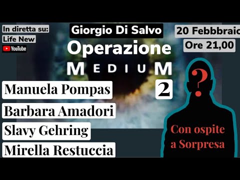 OPERAZIONE MEDIUM2,Manuela Pompas Barbara Amadori ,Slavy Gehring,Mirella Restuccia,Giorgio Di Salvo