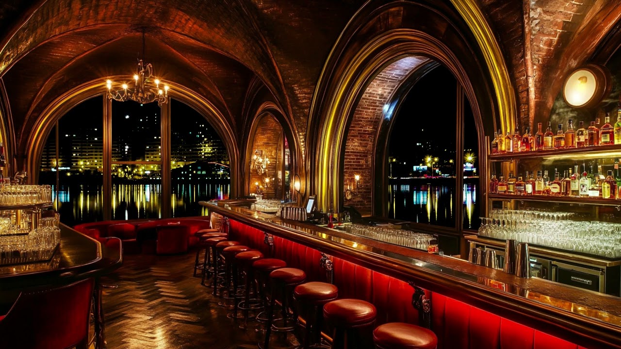 Classics Saxophone Jazz Bar - Oldies Night Jazz New York Lounge - Relax, Study, Work