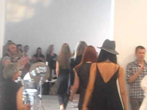 Daryl K Fashion Show in New York Fashion Week.AVI
