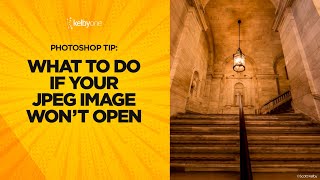 Photoshop Tip: What to do if your JPEG image won