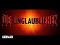 The Incredibles Title Card Multilanguage