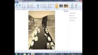 Creating Black and White Photos with Windows Photo Gallery