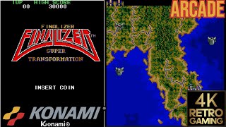 Finalizer Arcade ( Konami 1985 ) 4k 60 fps Longplay