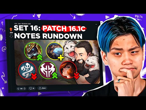 Frodan Reacts to the 16.1C Patch Notes Rundown!