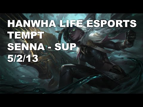 Hanwha Life Esports Tempt Sup Senna vs Nautilus - KR Grandmaster Patch 10.8